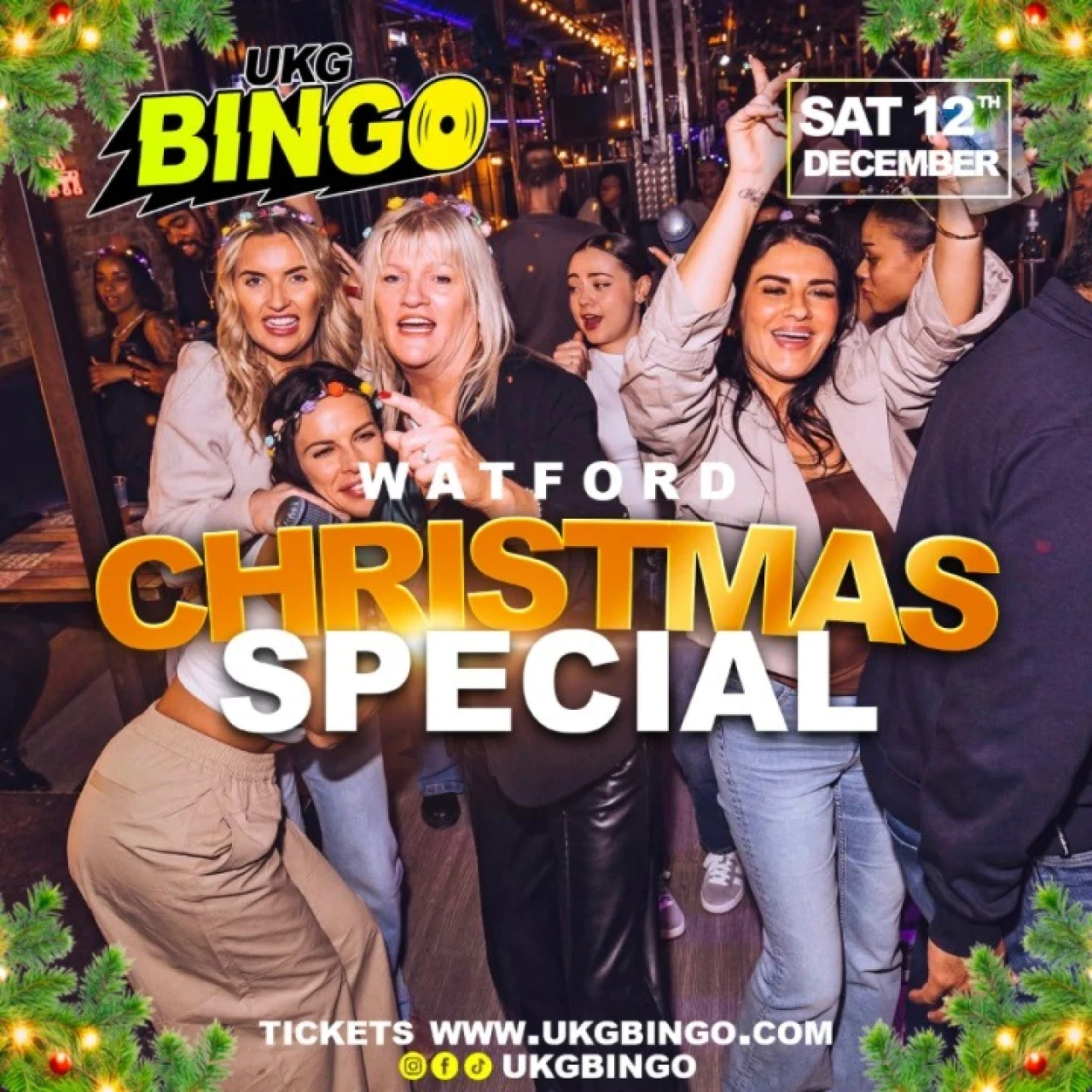 UKG Bingo Sat  12th December  Watford