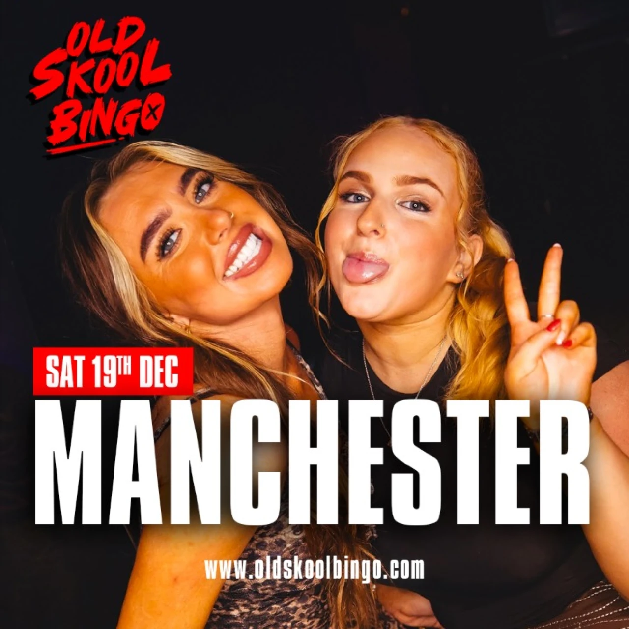 Old Skool Bingo Sat 19th December  Manchester