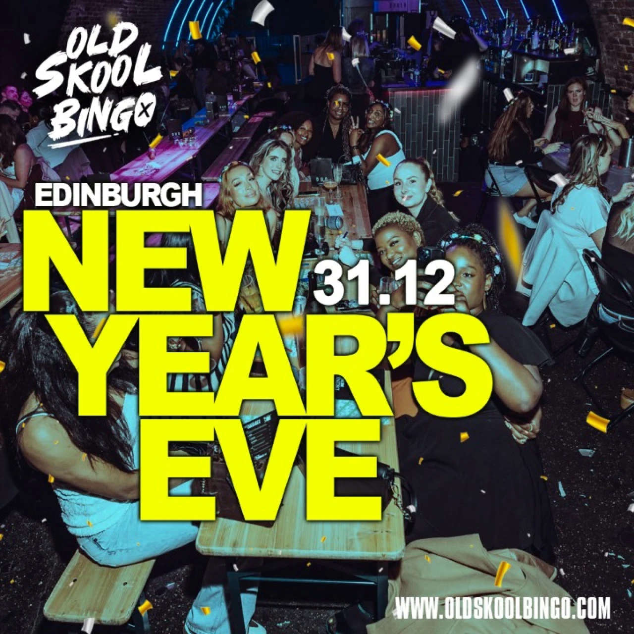 Old Skool Bingo Thurs 31st Dec New Years  Edinburgh