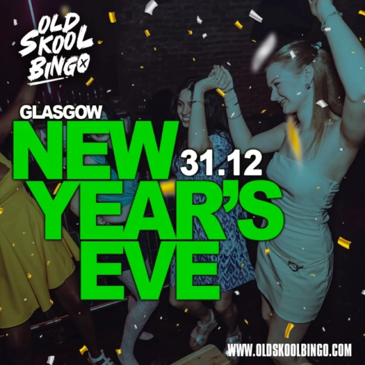 Old Skool Bingo Thurs 31st Dec NYE  and Afterparty Glasgow