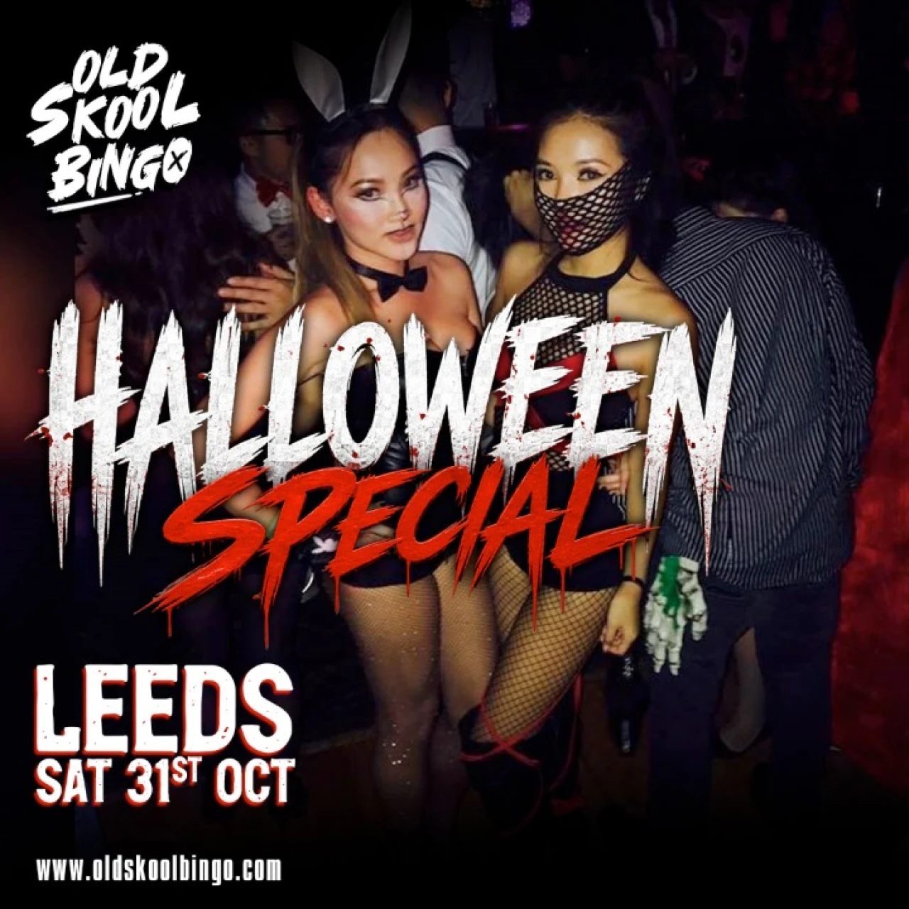 Old Skool Bingo Sat 31st October Halloween Leeds