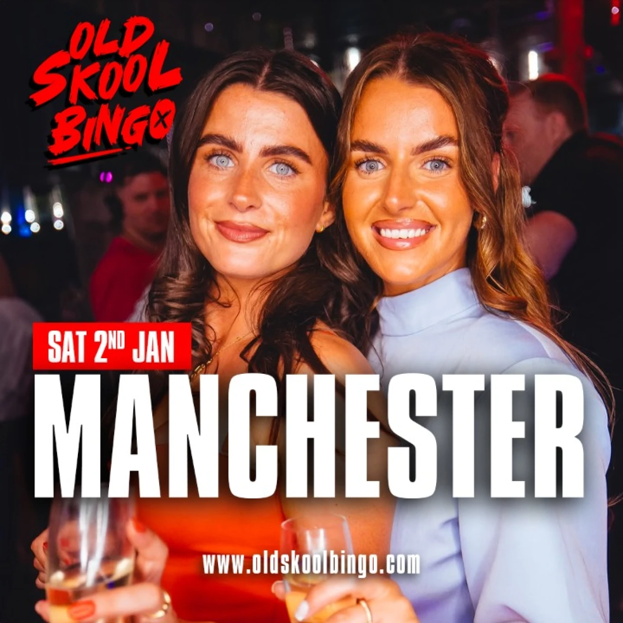 Old Skool Bingo Sat 2nd January Manchester