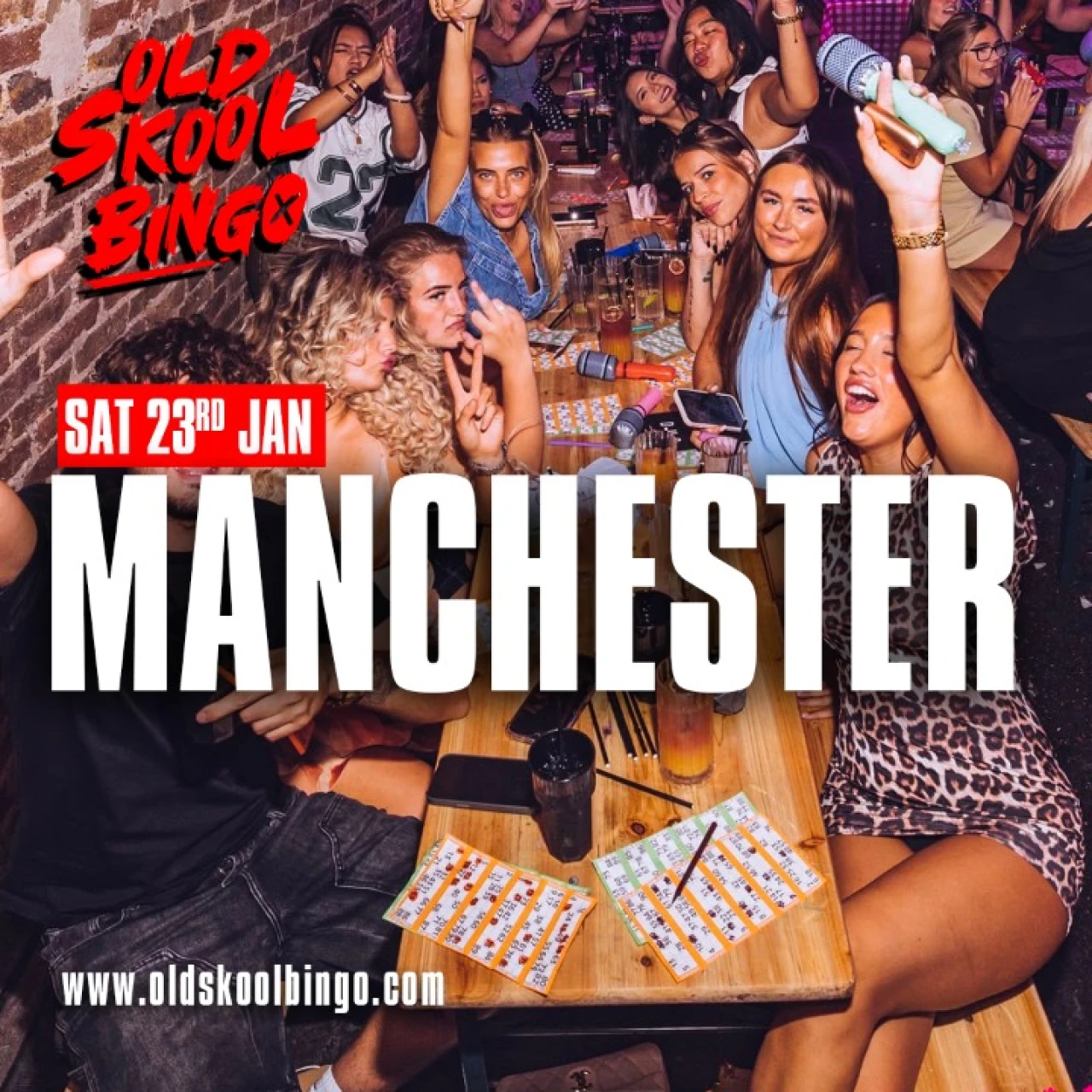 Old Skool Bingo Sat 23rd January Manchester