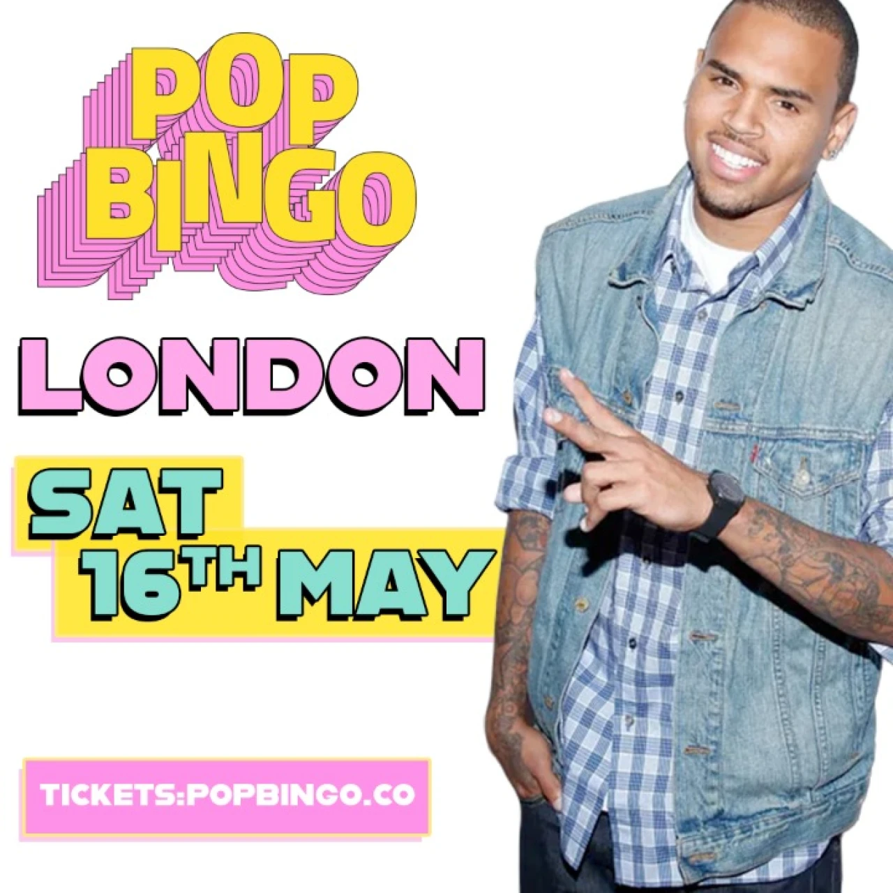Pop Bingo  Sat 16th May London