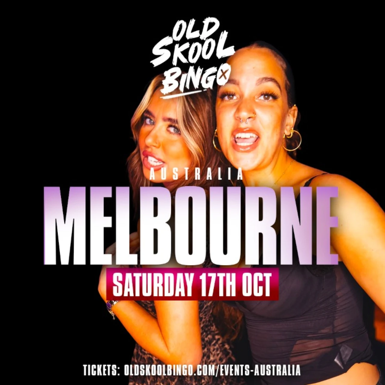 Old Skool Bingo Sat 17th Oct  Melbourne australia