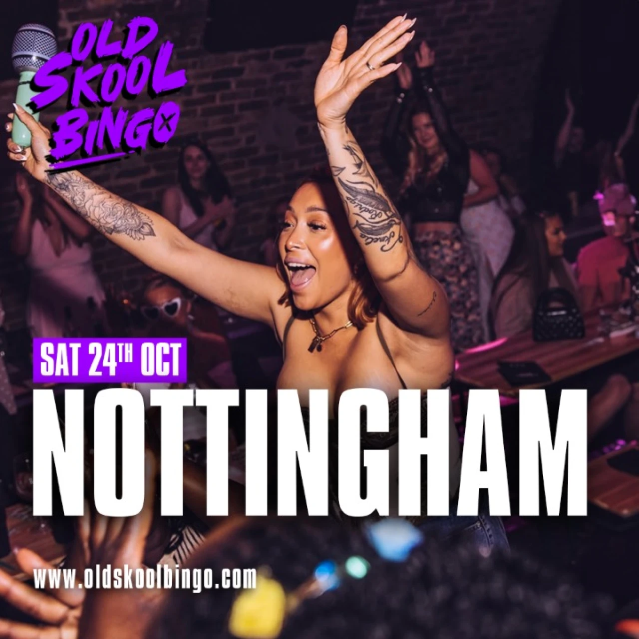 Old Skool Bingo Sat  24th  Nottingham