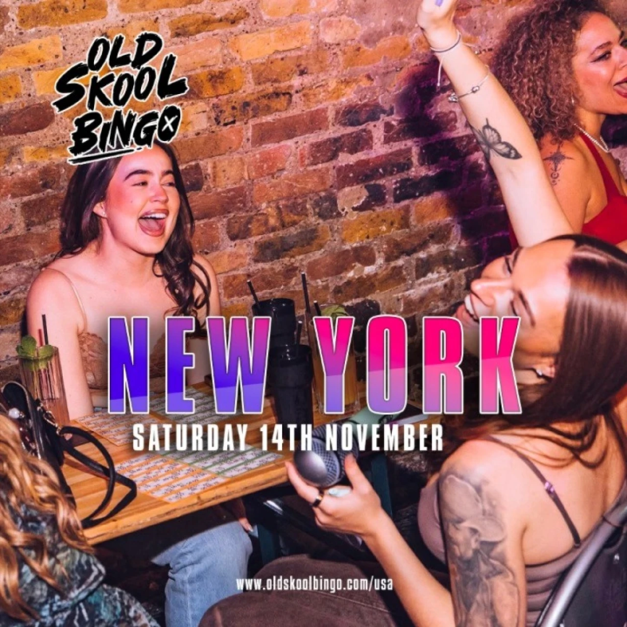 Old Skool Bingo New York Sat 14th Nov