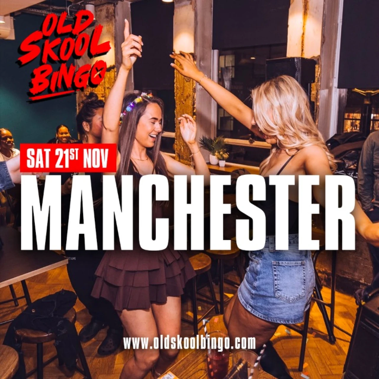 Old Skool Bingo Sat 21st Nov Manchester
