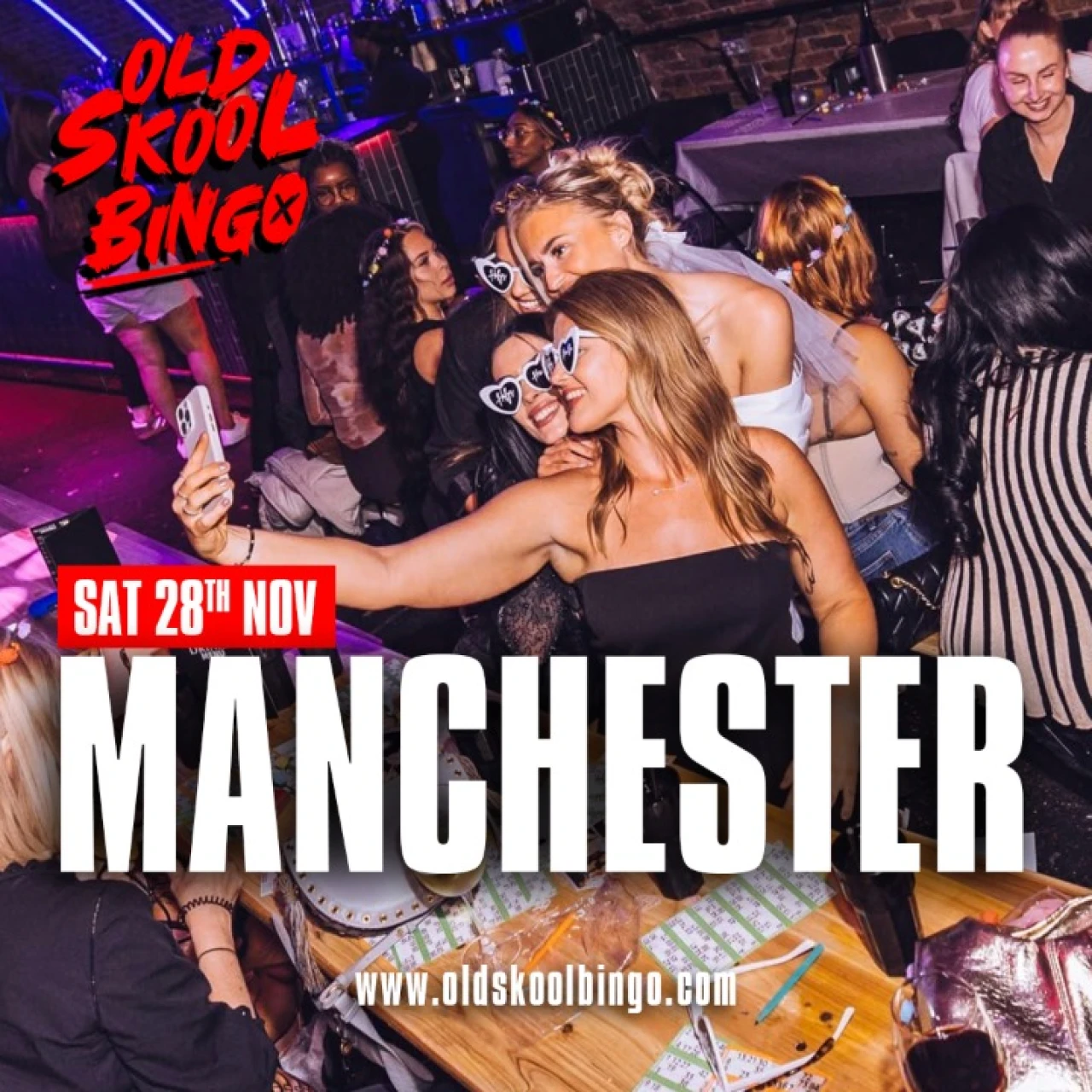 Old Skool Bingo Sat 28th Nov  Manchester