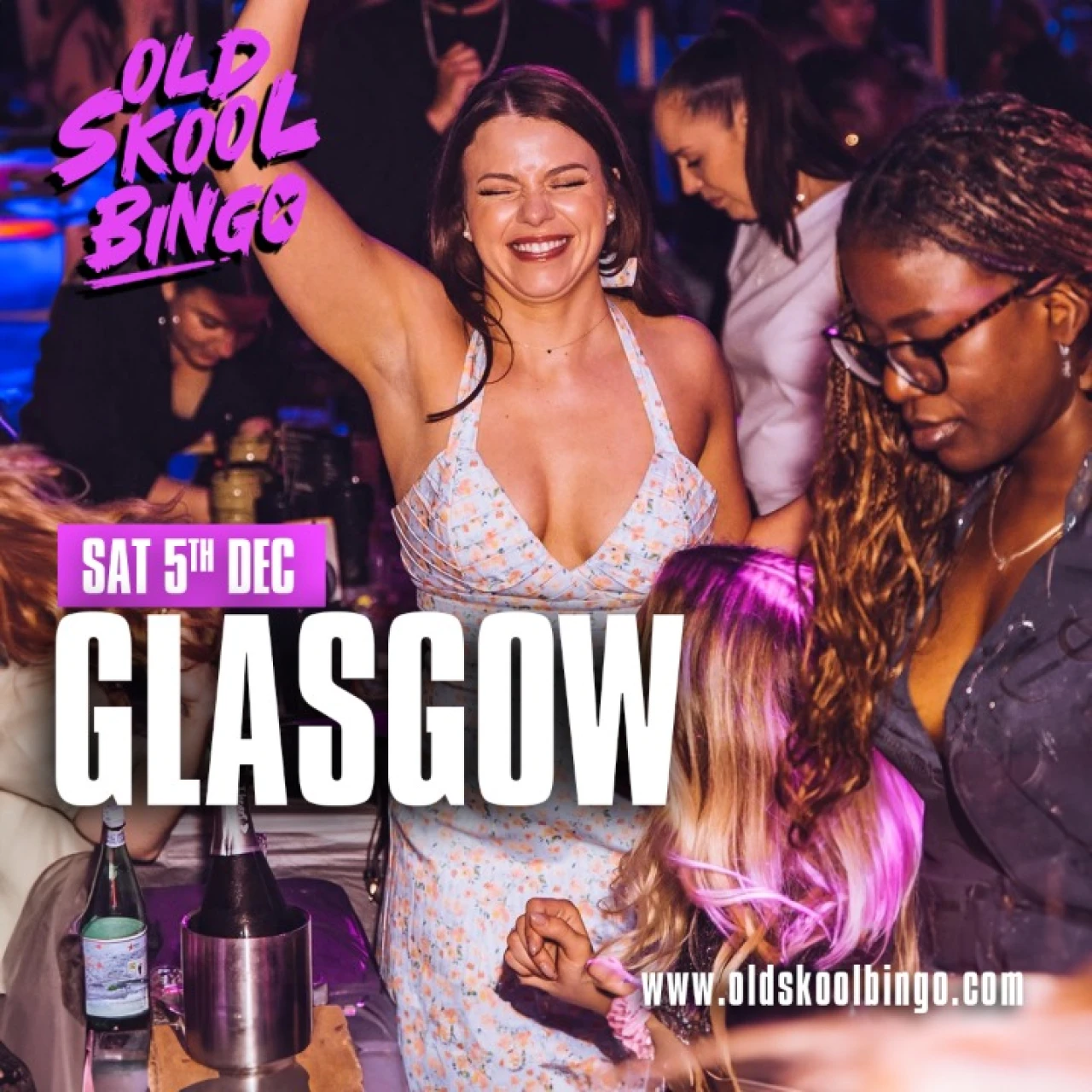 Old Skool Bingo Sat 5th December  Glasgow