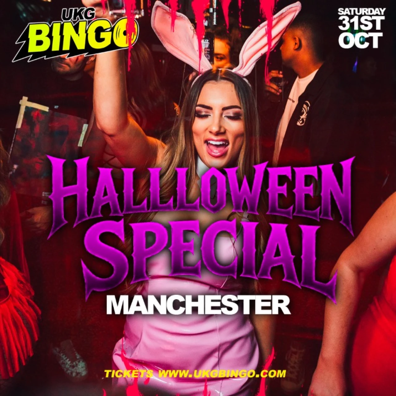 UKG Bingo Sat  31st October Halloween Manchester