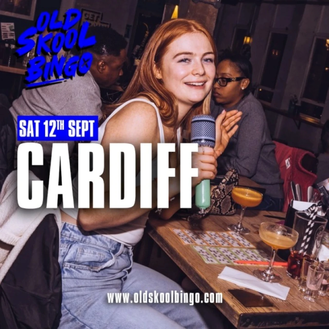 Old Skool Bingo Sat 12th September Cardiff