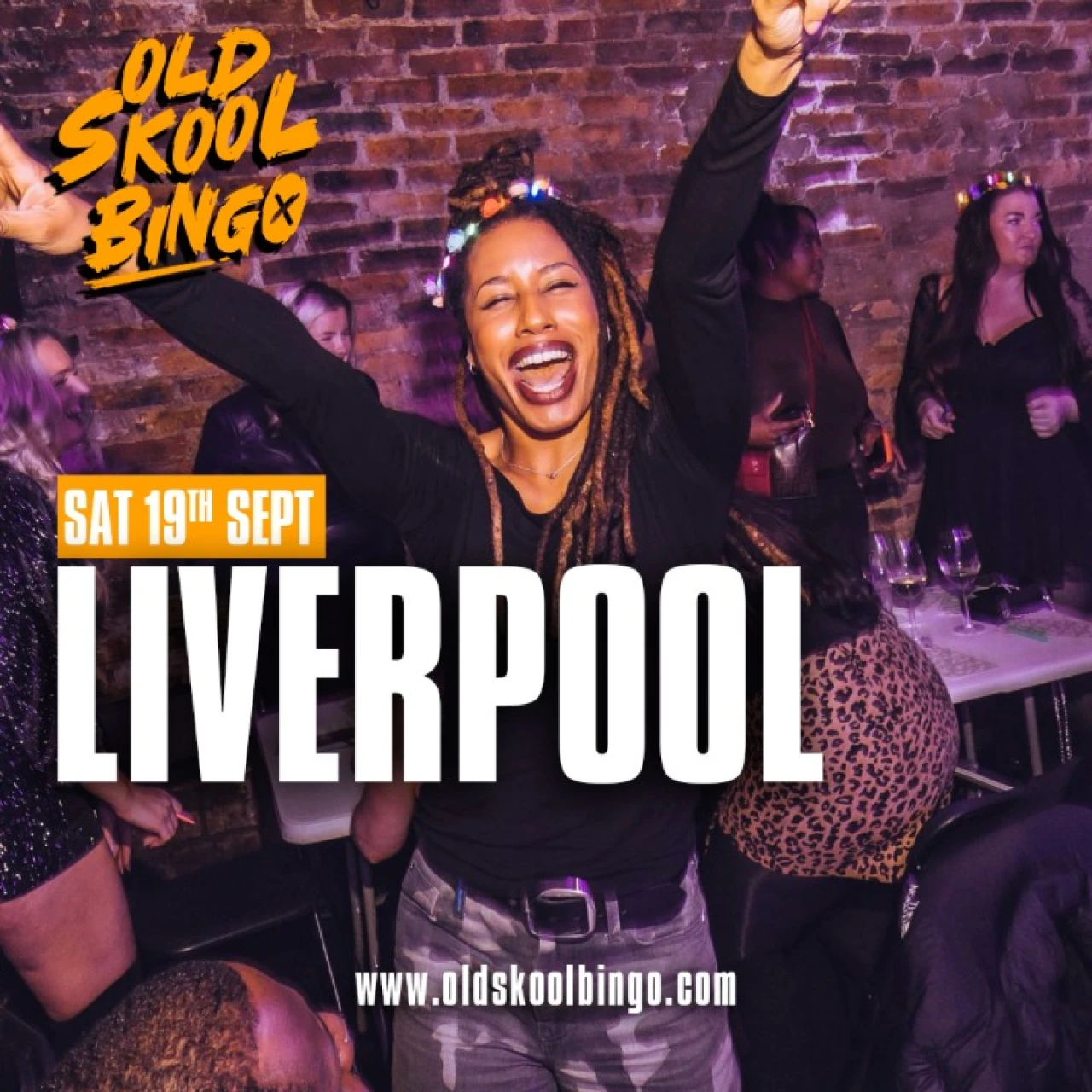 Old Skool Bingo Saturday 19th September Liverpool