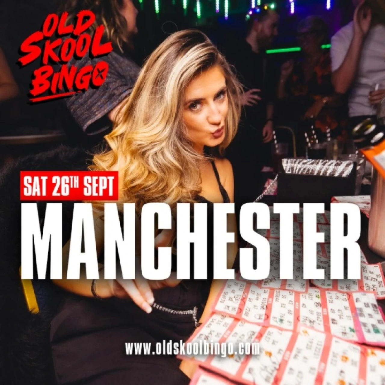 Old Skool Bingo Sat 26th September Manchester