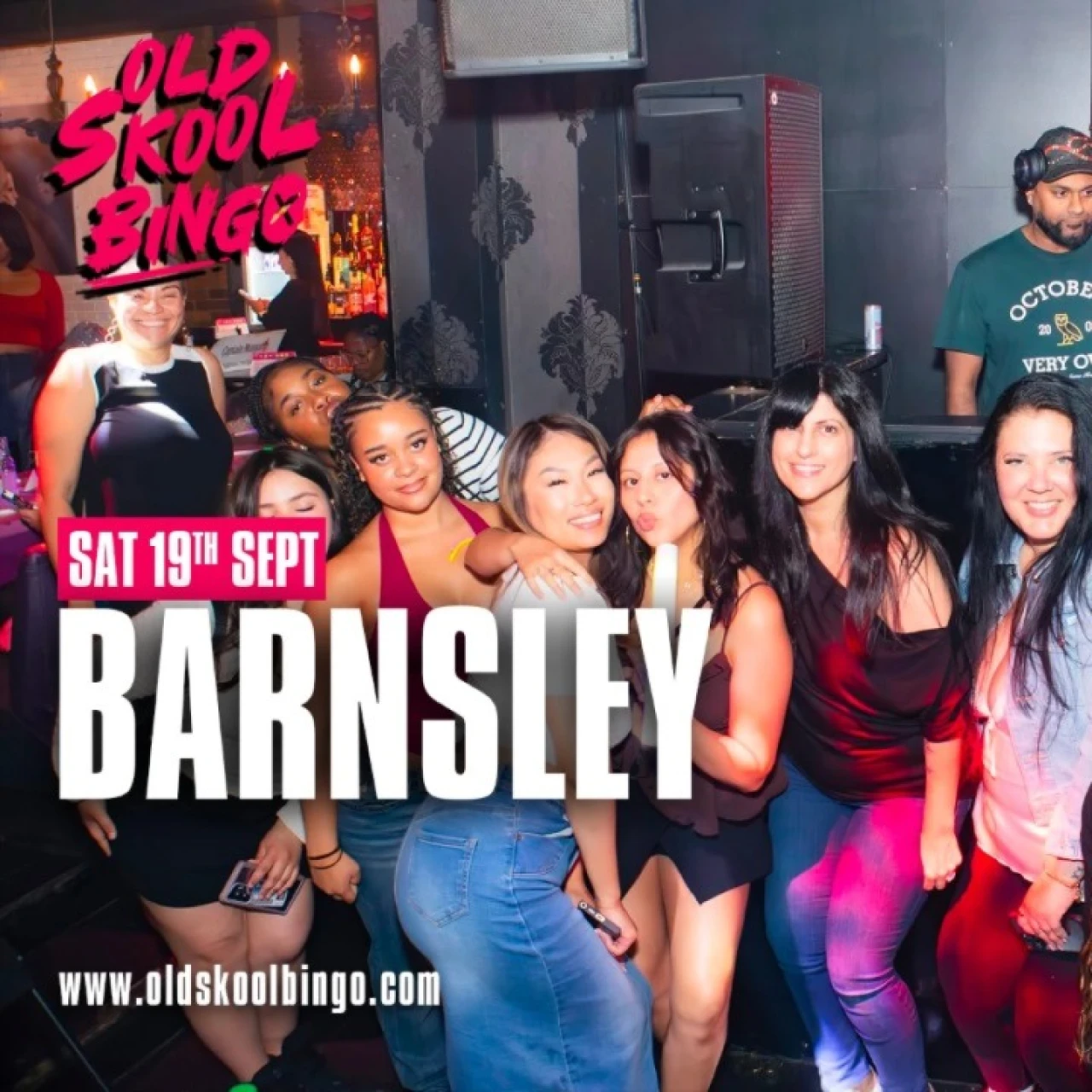 Old Skool Bingo Sat 19th September Barnsley