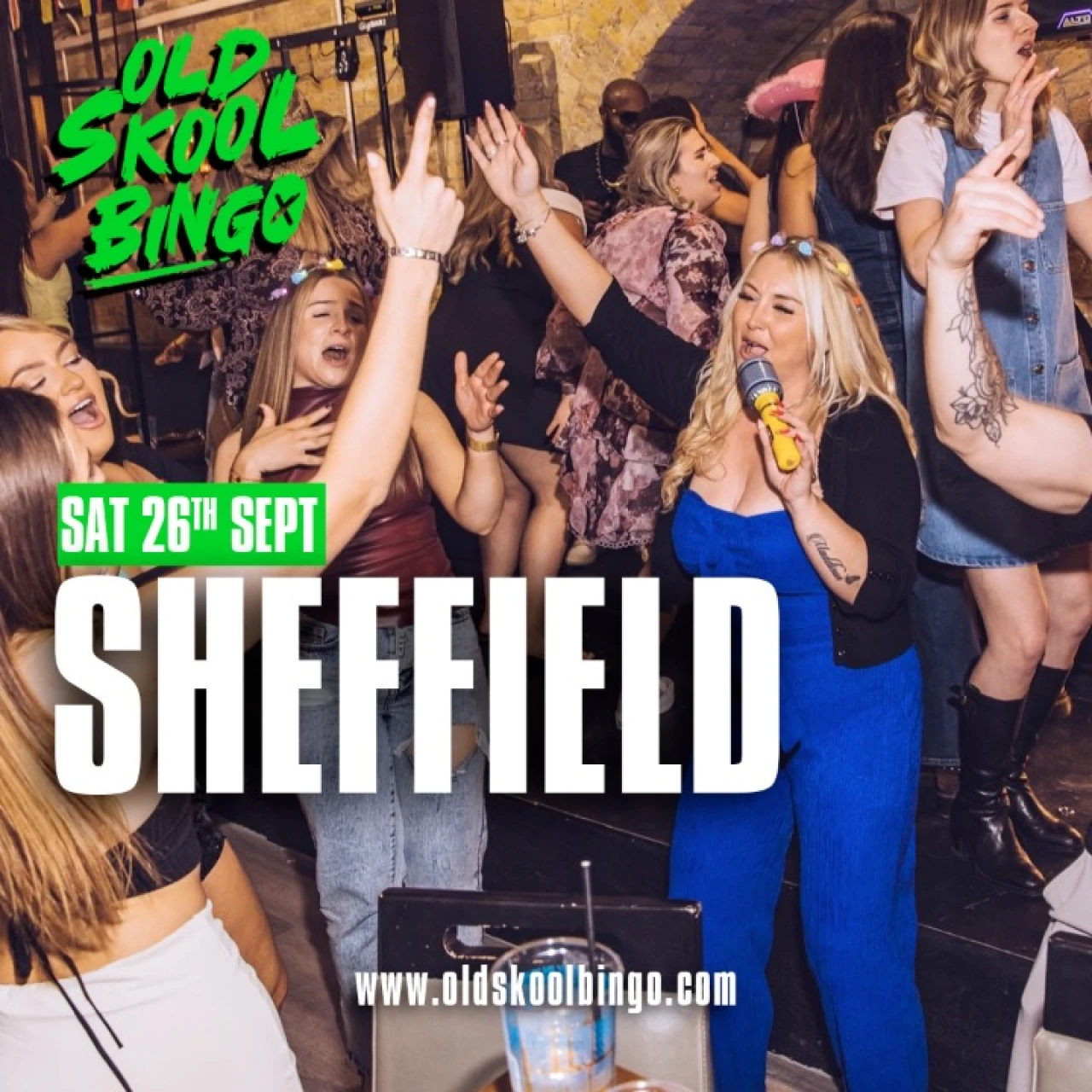 Old Skool Bingo Sat  26th September Sheffield