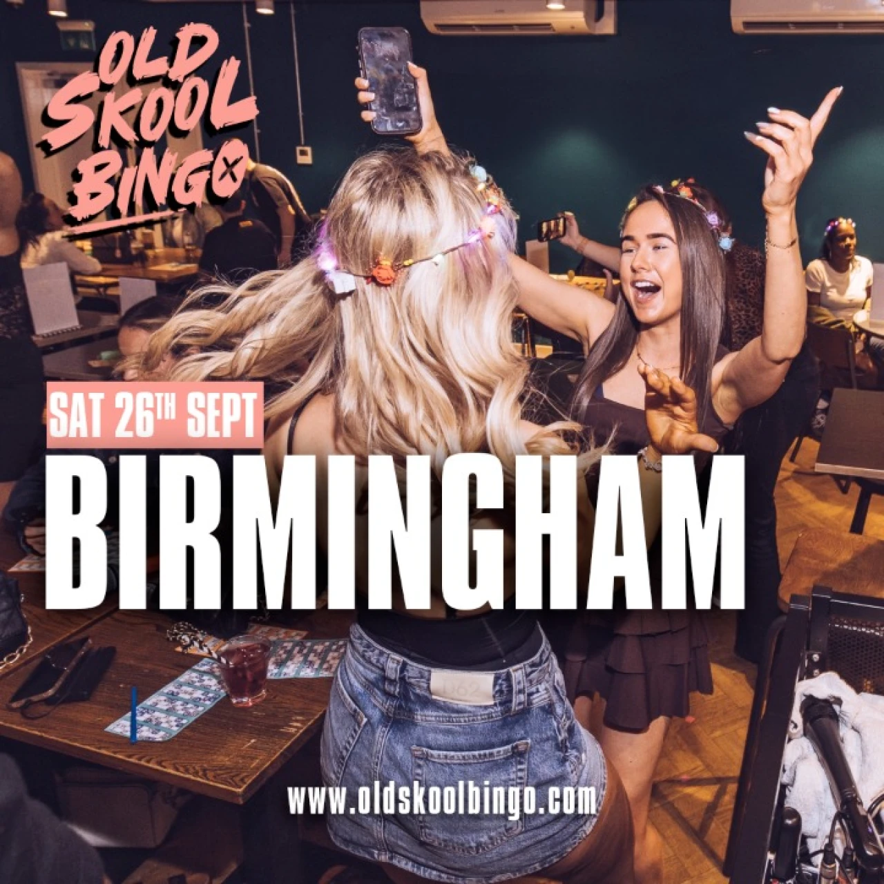 Old Skool Bingo Sat  26th september   Birmingham