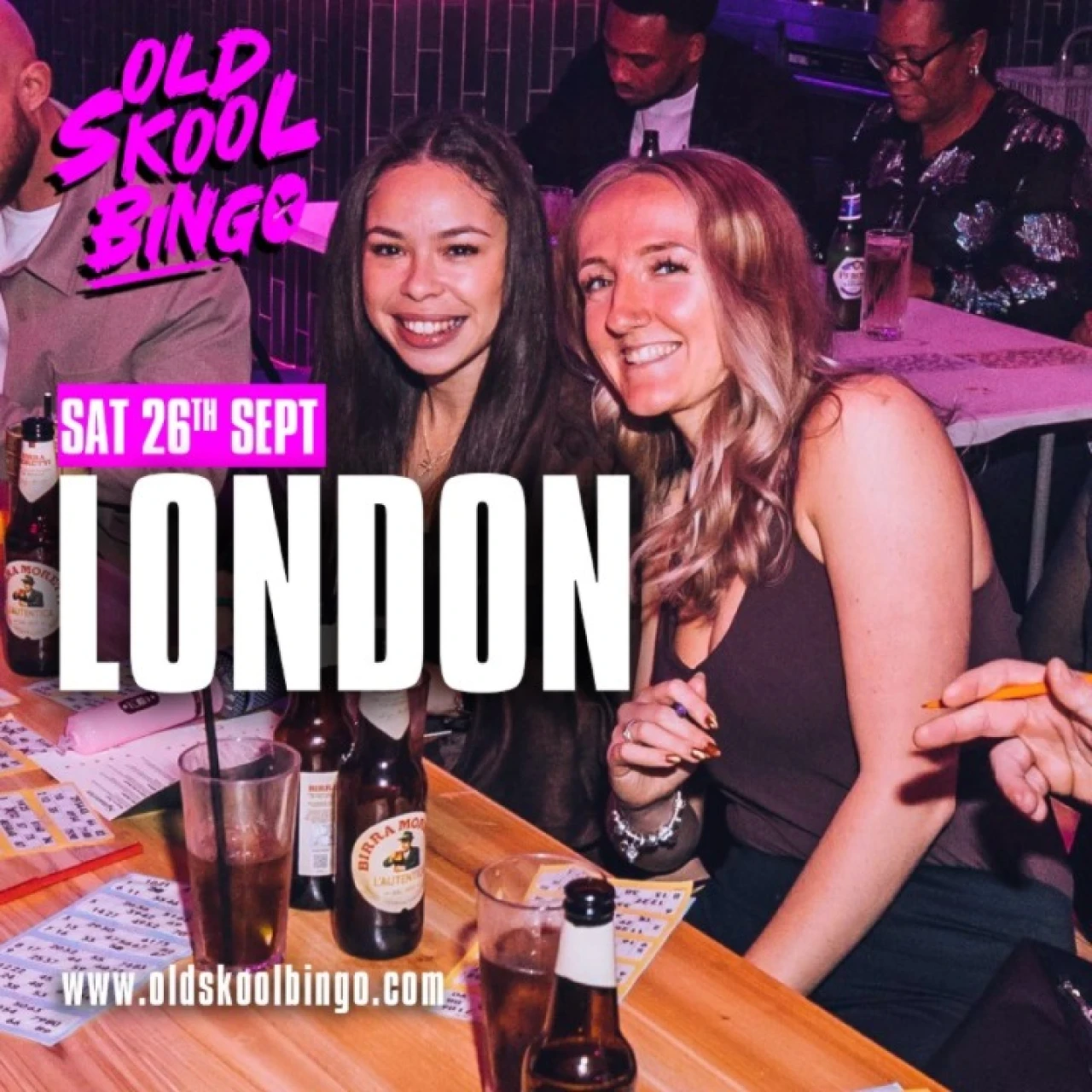 Old Skool Bingo Sat 26th September  London