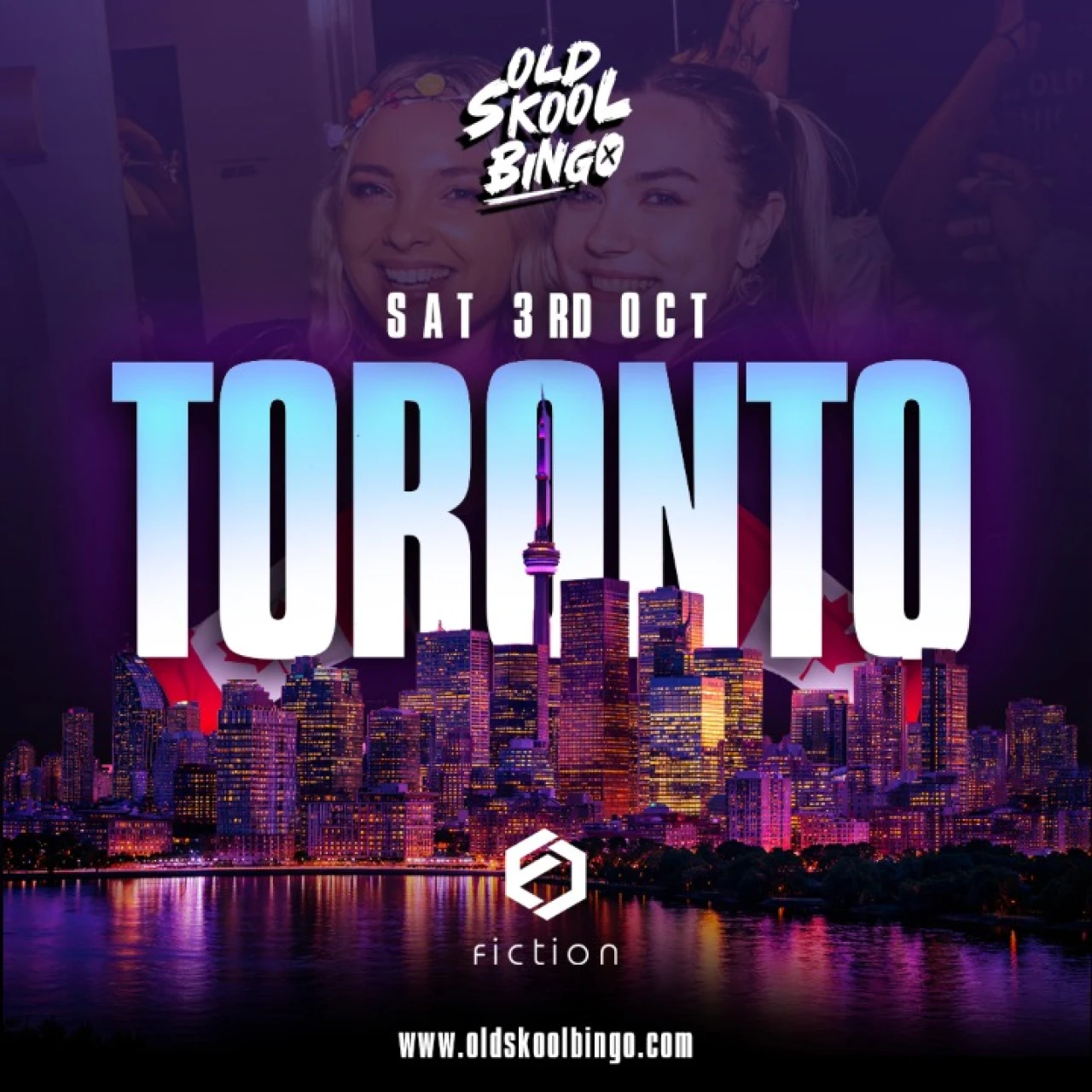 Old Skool Bingo Toronto Sat 3rd October
