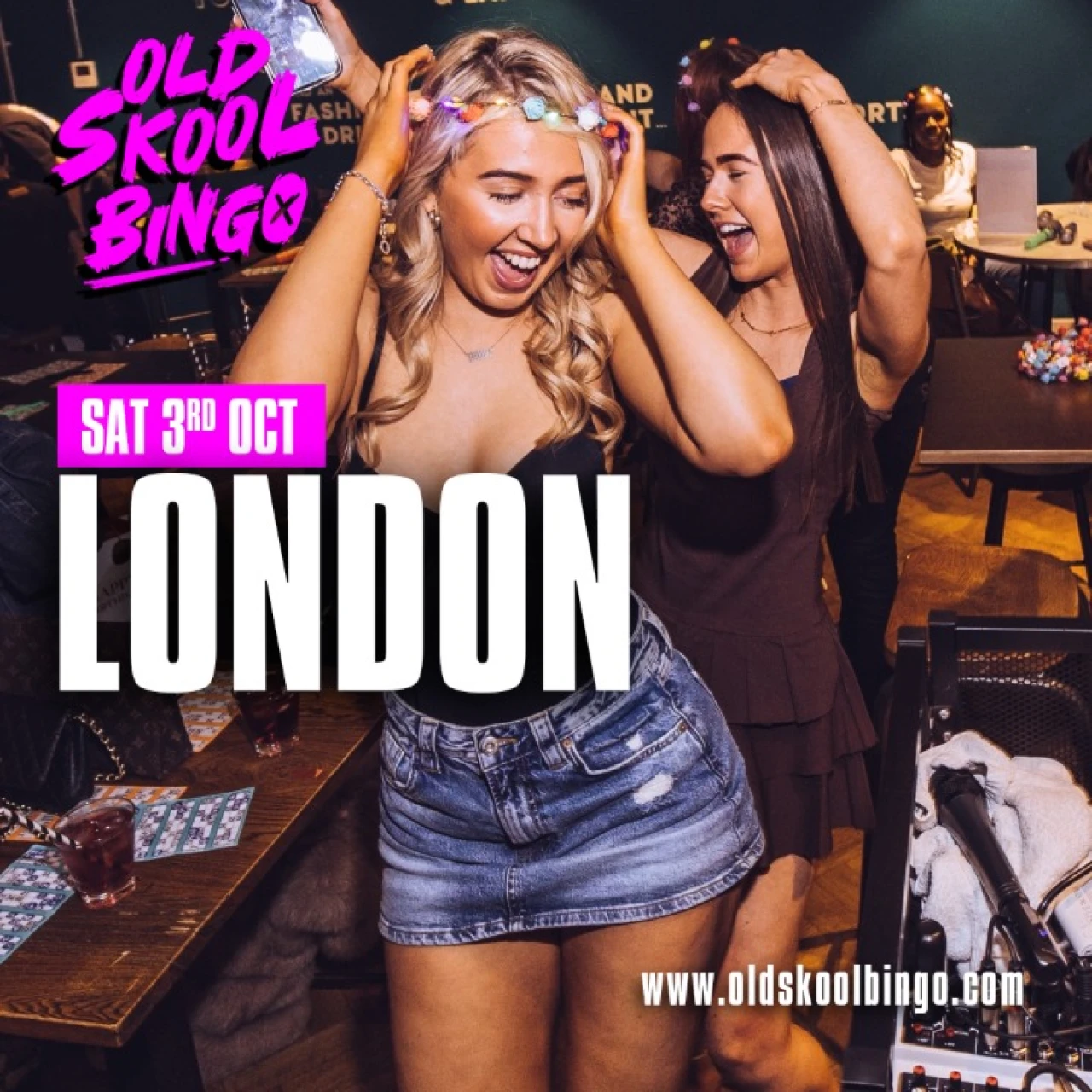 Old Skool Bingo Sat 3rd October  London