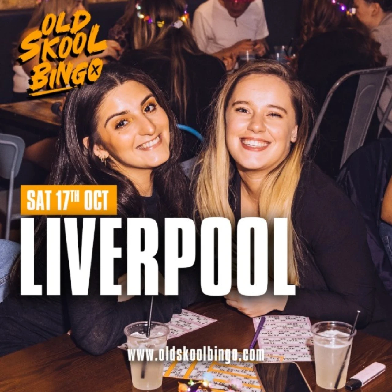 Old Skool Bingo Saturday 17th October  Liverpool