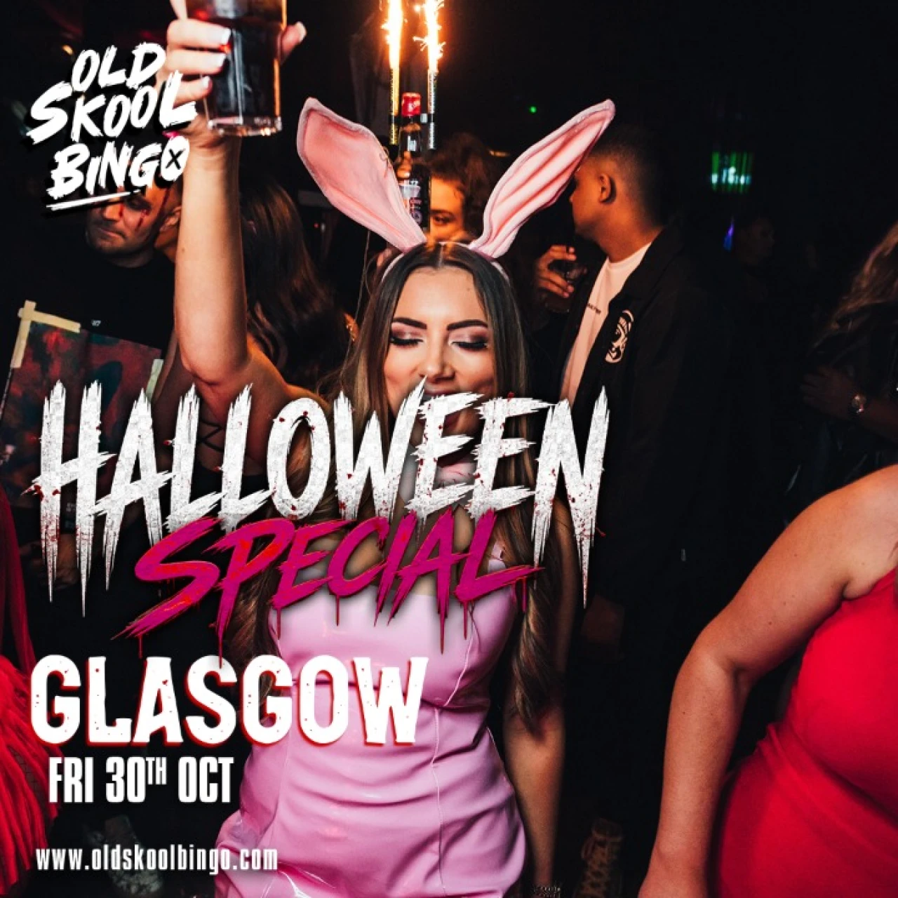 Old Skool Bingo Fri 30th October  Glasgow Halloween Special