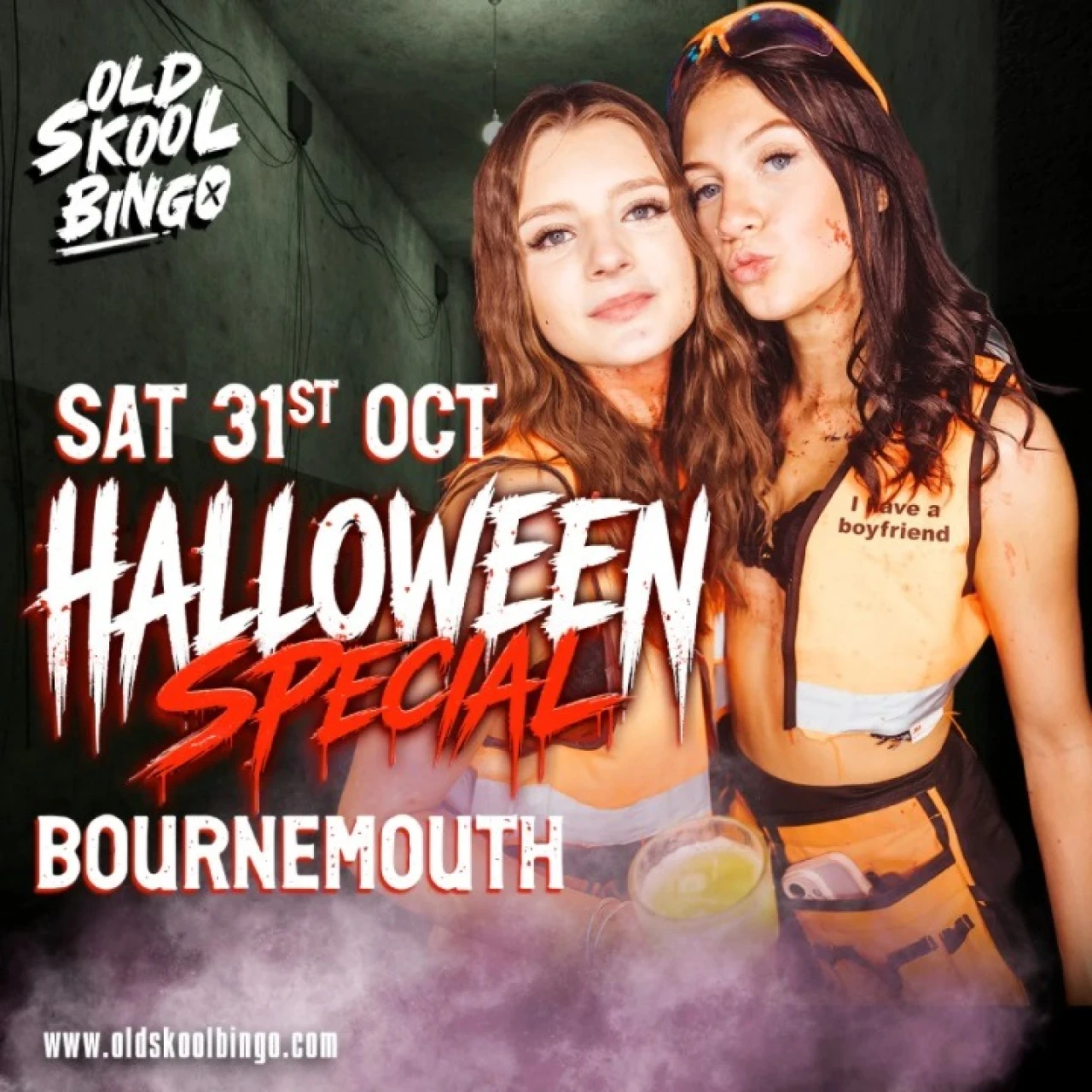 Old Skool Bingo Sat 31st Oct Halloween  Bournemouth