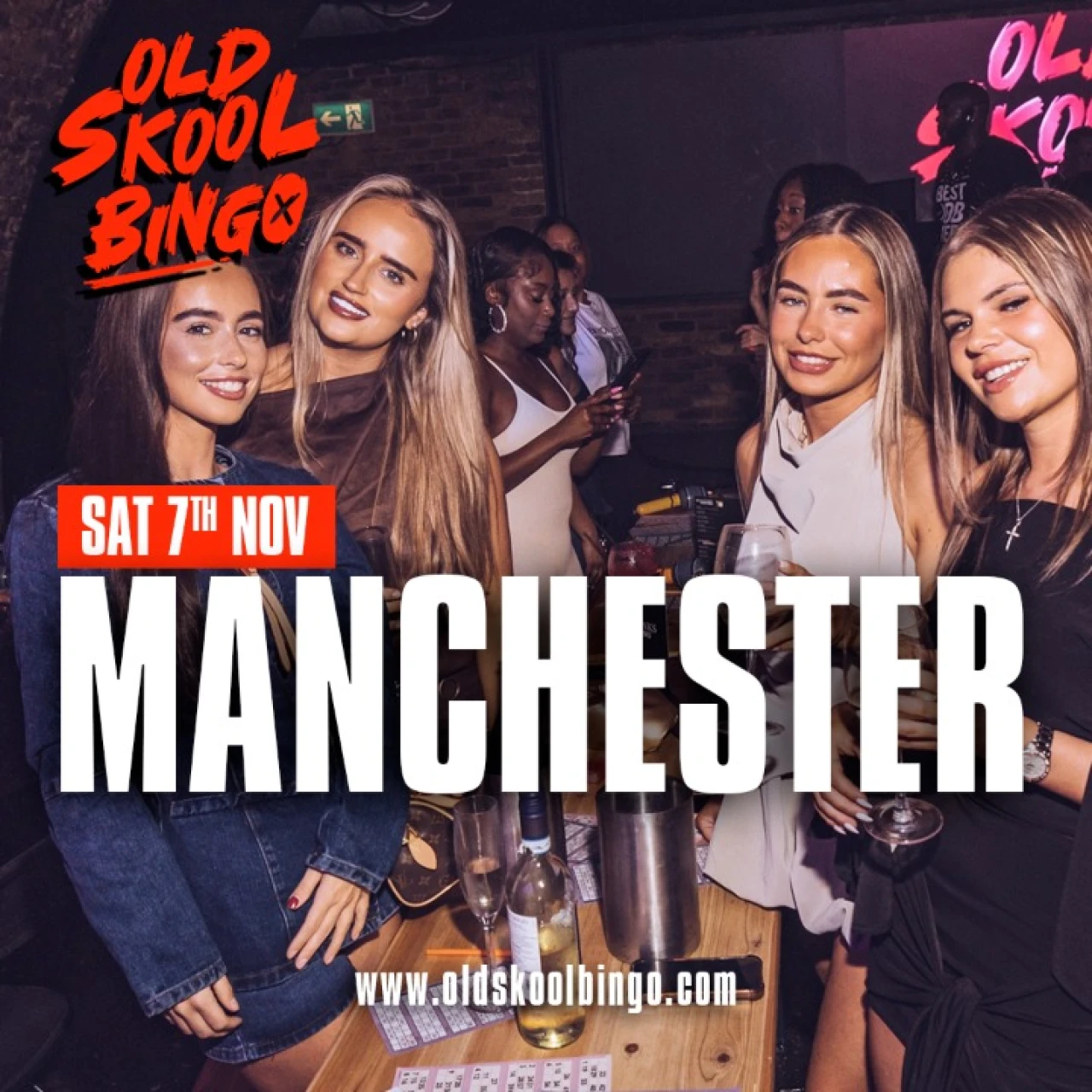 Old Skool Bingo Sat 7th Nov  Manchester