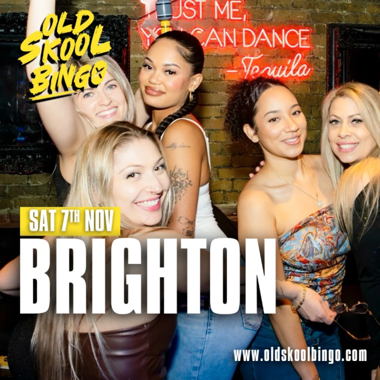 Old Skool Bingo Sat 7th Nov Brighton