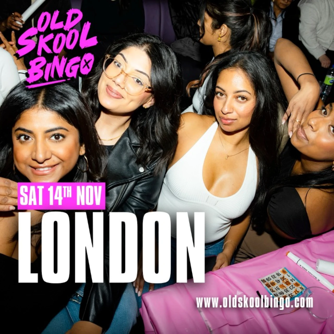 Old Skool Bingo Sat 14th Nov  London