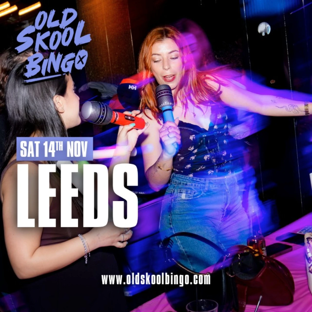 Old Skool Bingo Sat 14th Nov  Leeds