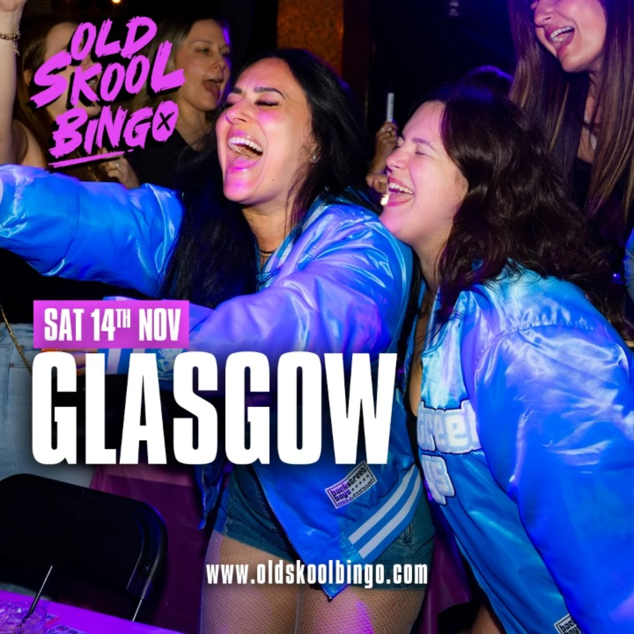 Old Skool Bingo Sat 14th Nov  Glasgow