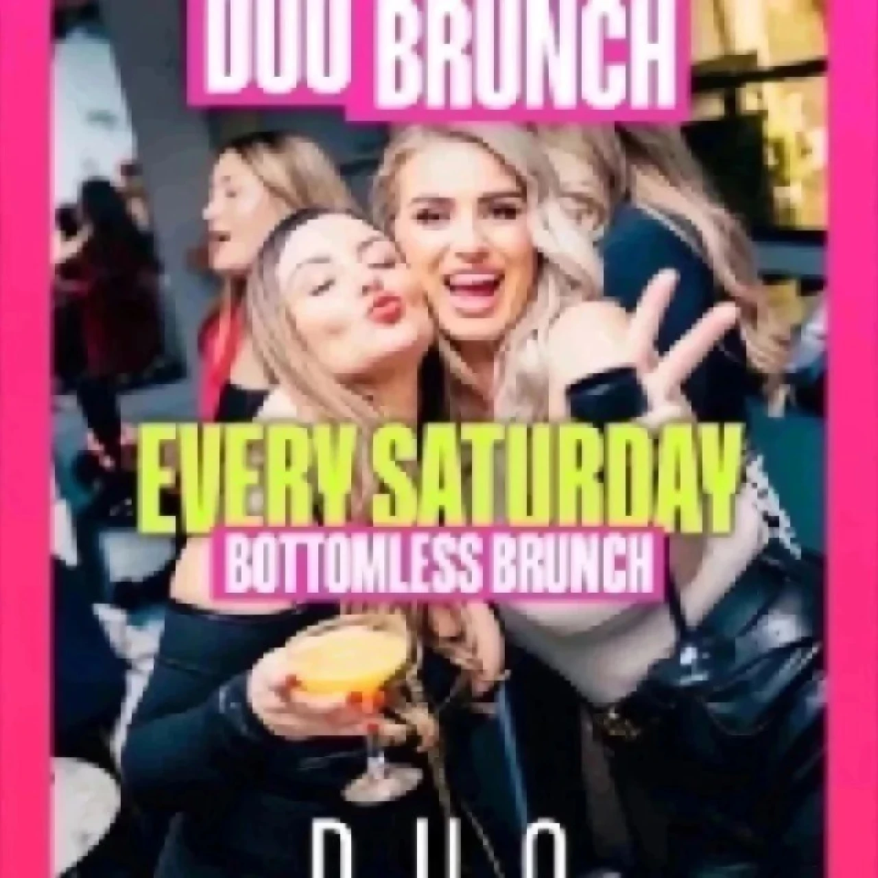 Duo RNB Party Brunch Sat 3rd Oct