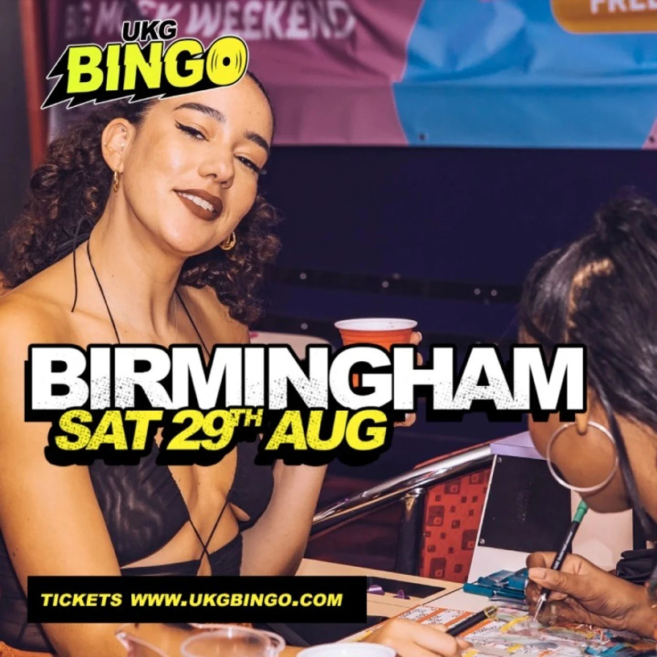 UKG Bingo Sat  29th August  Birmingham