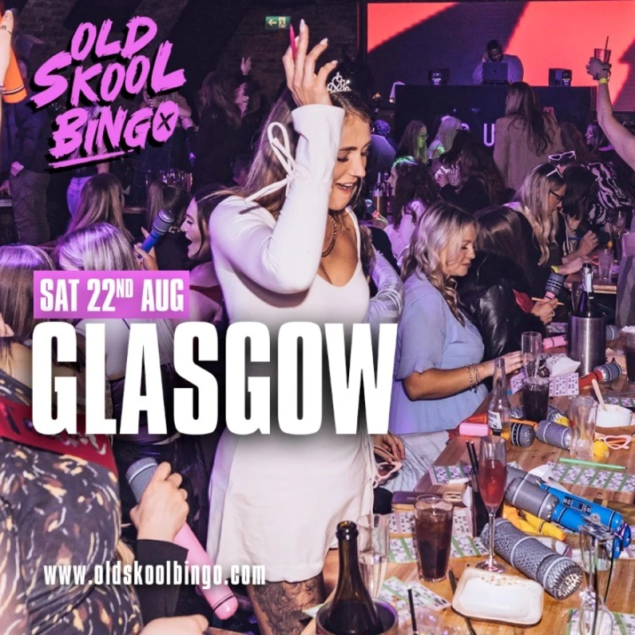 Old Skool Bingo Sat 22nd August Glasgow