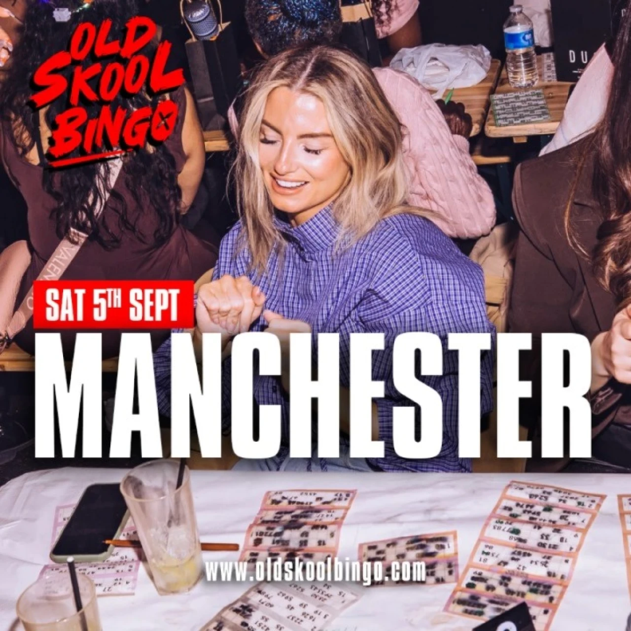 Old Skool Bingo Sat 5th September Manchester
