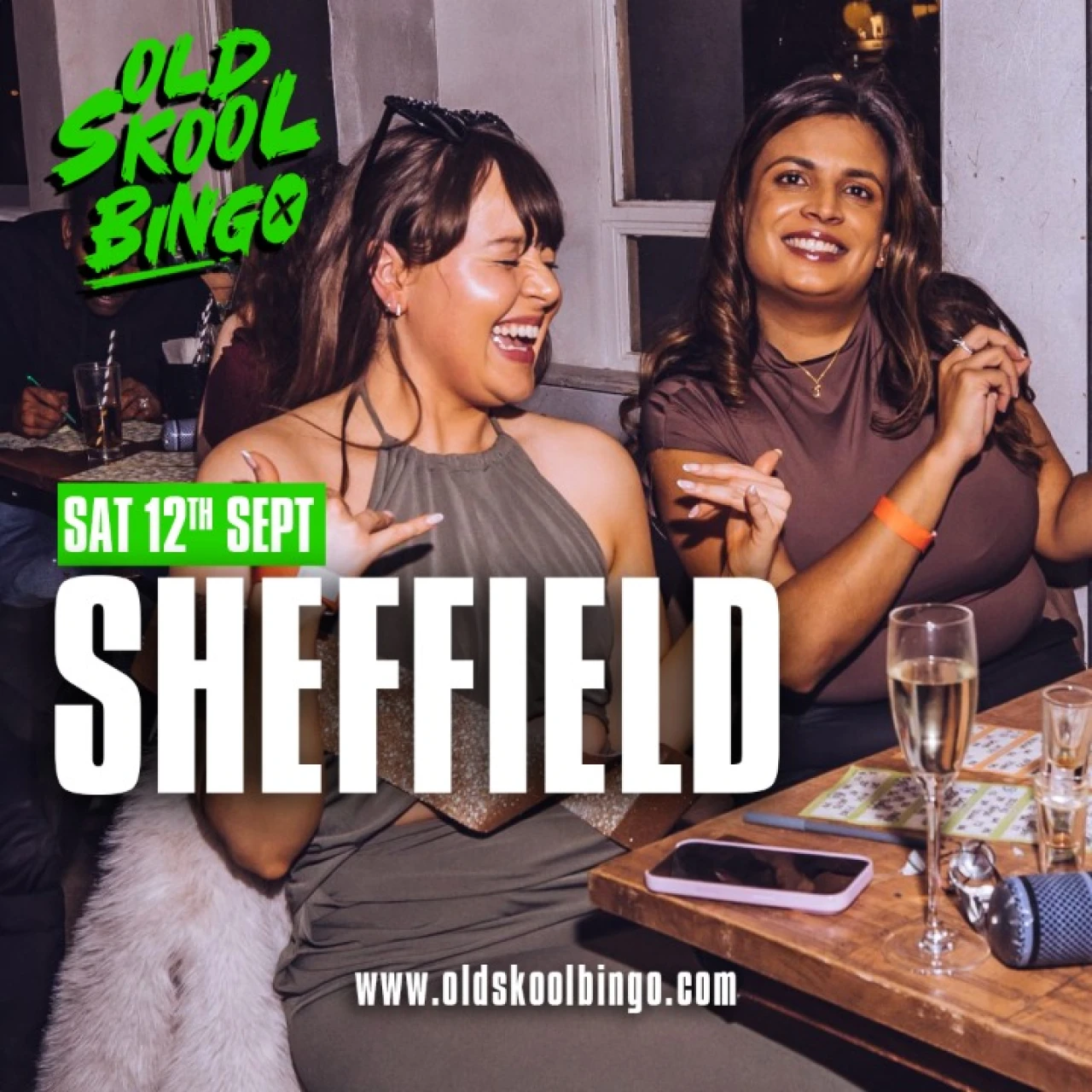 Old Skool Bingo Sat 12th September  Sheffield