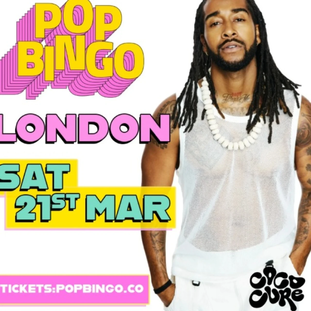 Pop Bingo  Sat 21st March  London