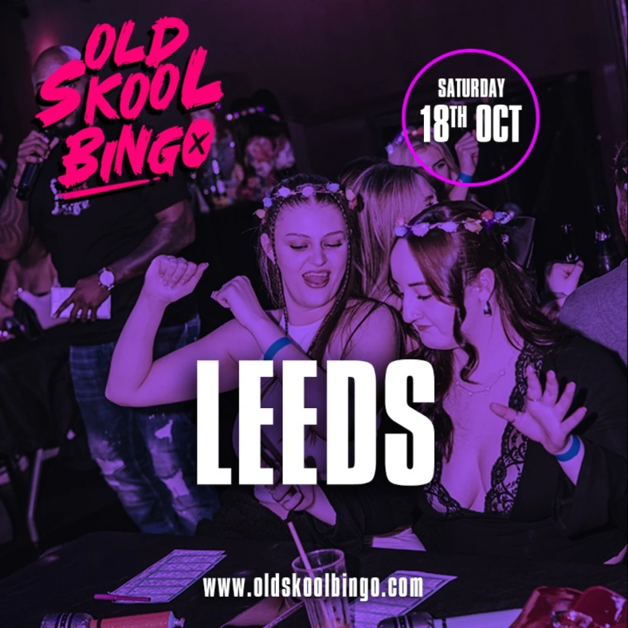 Old Skool Bingo Sat 18th Oct Leeds