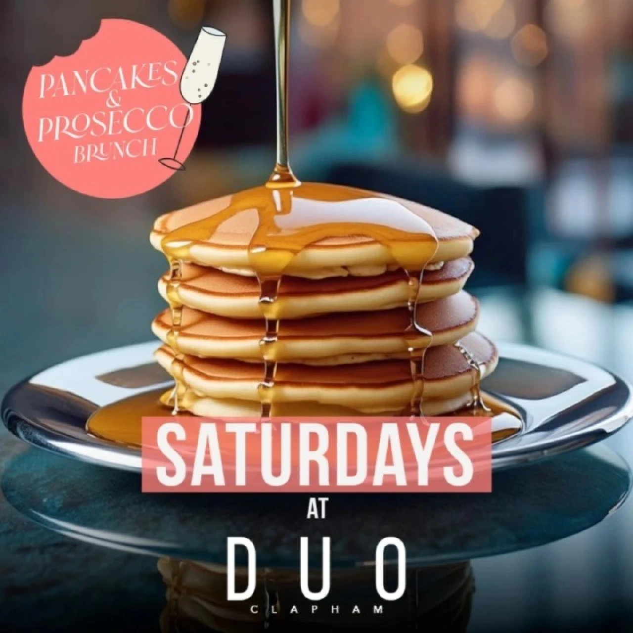 Pancakes and Prosecco Brunch